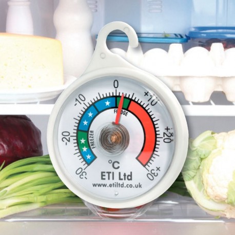 Mini Round Fridge Thermometer