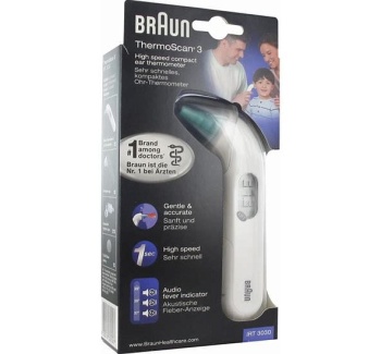 Braun Ear Thermometer  | Thermoscan IRT 3030