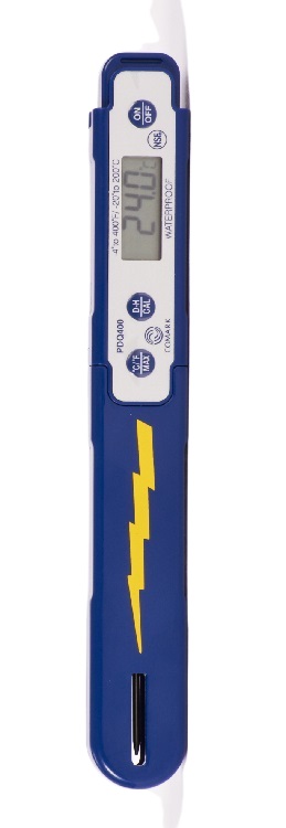 Comark PDQ400 Waterproof Digital Pocket Thermometer