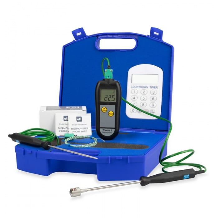 Legionnaires Thermometer Kit Calibrated | ETI 860-860 | Calibration Date 08/07/2024